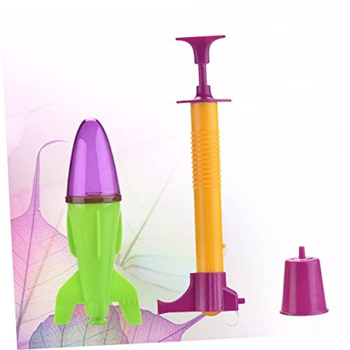 BCOATH Handpumpe Raketen Wassergestartet Sicherer Starterspielzeug für Eltern Junge Mädchen Interaktion Outdoor Party Spiel Geburtstagsgeschenk Zufällige Farbe Zufällige Farbe von BCOATH
