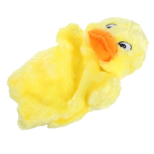BCOATH Handpuppe Plüsch Ente Gelb Flauschig Kuschelig Interaktive Handspielpuppe für Puppentheater Rollenspiel Party Zubehör BCOATH Handpuppe Plüsch Ente Gelb Flauschig Kuschelig Interaktive Handspielpuppe für Puppentheater Rollenspiel Party Zubehör von BCOATH