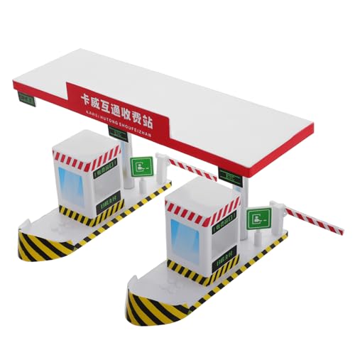 BCOATH Hochgeschwindigkeits tollstation Modell Pädagogisches Verkehrsspielset für Jungen Fördert Fantasie Abenteuer und Familieninteraktion für Kreatives Lernen und Rollenspiele von BCOATH