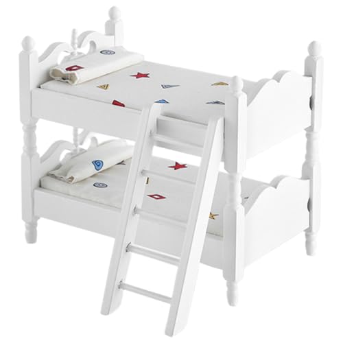 BCOATH Hölzernes mit Kinder Puppenbett Maßstab für Dekoration Bettpuppen im Schlafzimmermöbel Miniatur Hausbett für Puppenhaus Puppen Rollenspielzubehör Miniaturmöbel Leiter Minimodelle BCOATH Hölzernes mit Kinder Puppenbett Maßstab für Dekoration Bettpuppen im Schlafzimmermöbel Miniatur Hausbett für Puppenhaus Puppen Rollenspielzubehör Miniaturmöbel Leiter Minimodelle von BCOATH