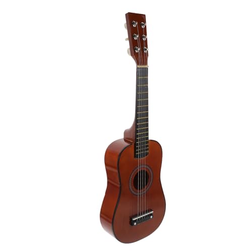 BCOATH Holz gitarrenspielzeug für Anfänger Musikinstrument mit Klarem Klang und Einfachem Design für Musikalische Früherziehung und Spielerisches Lernen von BCOATH