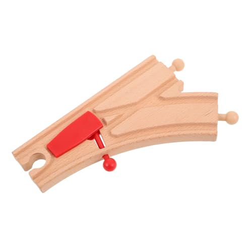 BCOATH Holzspielzeug Zugschienen erweiterungsset mit Robusten Kindersicheren Verbindern und Brücken zubehör Kompatibel mit Anderen Holzbahnen für Flexibles Langlebiges Spielspaß BCOATH Holzspielzeug Zugschienen erweiterungsset mit Robusten Kindersicheren Verbindern und Brücken zubehör Kompatibel mit Anderen Holzbahnen für Flexibles Langlebiges Spielspaß von BCOATH