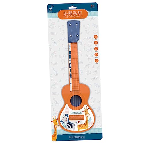 BCOATH Kindergitarrenspielzeug Ukulele Mit Saiten Farblich Variierendes Design Sicheres Und Realistisches Musikinstrument Für Jungen von BCOATH