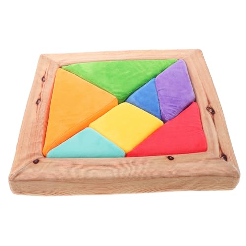 BCOATH Kreatives Plüschspielzeug für Abnehmbares Block Puzzle Fördert die Gehirnentwicklung und Hand Auge Koordination Design für Sicheres BCOATH Kreatives Plüschspielzeug für Abnehmbares Block Puzzle Fördert die Gehirnentwicklung und Hand Auge Koordination Design für Sicheres von BCOATH