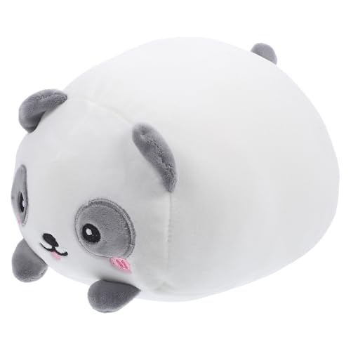 BCOATH Kuscheliges Panda Plüschkissen Cartoon Stofftier Flauschiges Schmusekissen Weiches Plüschtier Dekokissen für Kinderzimmer und Schlafzeit von BCOATH