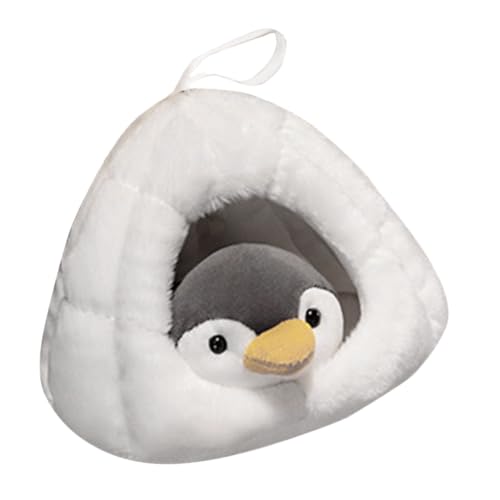 BCOATH Kuscheliges Pinguin Plüschtier Cartoon Stofftier Dekorationsspielzeug für Sofa Schlafzimmer Wohnzimmer Geschenkidee und Wohnaccessoire von BCOATH