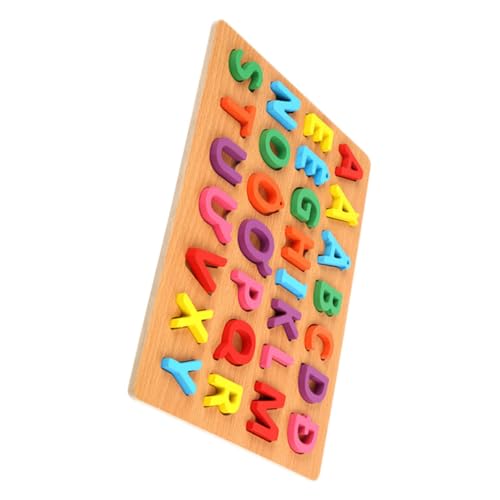 BCOATH Lernspielzeug Buchstaben Puzzle aus Langlebigem Material Pädagogisches Alphabetspielzeug für Vorschulkinder Fördert Buchstabenerkennung und Eltern Junge Mädchen Interaktion für BCOATH Lernspielzeug Buchstaben Puzzle aus Langlebigem Material Pädagogisches Alphabetspielzeug für Vorschulkinder Fördert Buchstabenerkennung und Eltern Junge Mädchen Interaktion für von BCOATH