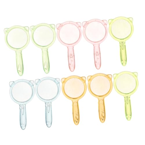 BCOATH Lupe Puppe Miniatur Leseglas für für Puppenhaus Miniaturzubehör Zufällige Farbe Miniaturlupe Miniaturen Maßstab Miniaturdinger Zubehör von BCOATH