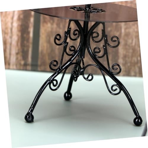 BCOATH Maßstab Metall Schwarz Teiliges für Puppenhaus Gartenmöbel Dekorative Möbel für Outdoor Szene und Micro Landschaft BCOATH Maßstab Metall Schwarz Teiliges für Puppenhaus Gartenmöbel Dekorative Möbel für Outdoor Szene und Micro Landschaft von BCOATH