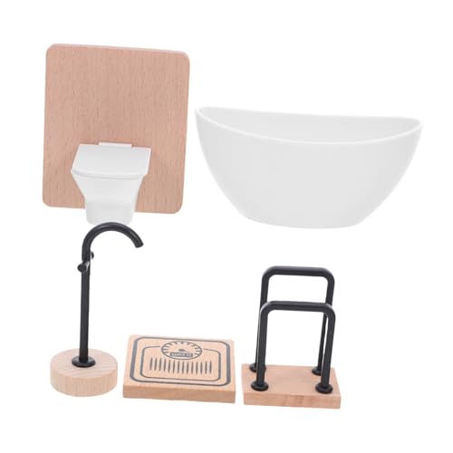 BCOATH Maßstab Realistische Puppenhaus Möbel DIY Badewanne Toilette Waschbecken Zubehör Kreatives Puppenhaus Dekor BCOATH Maßstab Realistische Puppenhaus Möbel DIY Badewanne Toilette Waschbecken Zubehör Kreatives Puppenhaus Dekor von BCOATH