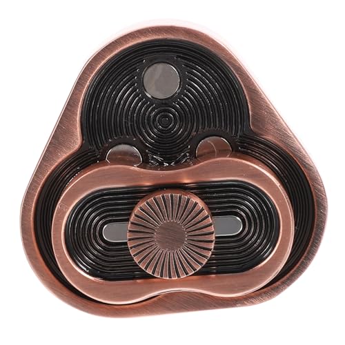 BCOATH Metall Fidget Slider Dreieck Stressabbau für Büro Erwachsene Langlebiger Legierungs Fidget Toy zum Finger Tragbarer Praktischer Schieberegler zur Angstlösung von BCOATH