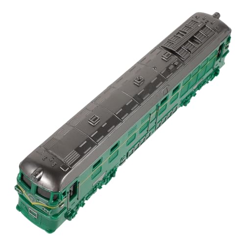 BCOATH Mini Modellzug Inertiezug Retro Grün Doppelkopf Modell mit Detaillierter Nachbildung und Robuster Kunststoffkonstruktion Kleines Leichtes Kinderspielzeug Geschenk für Sammler BCOATH Mini Modellzug Inertiezug Retro Grün Doppelkopf Modell mit Detaillierter Nachbildung und Robuster Kunststoffkonstruktion Kleines Leichtes Kinderspielzeug Geschenk für Sammler von BCOATH