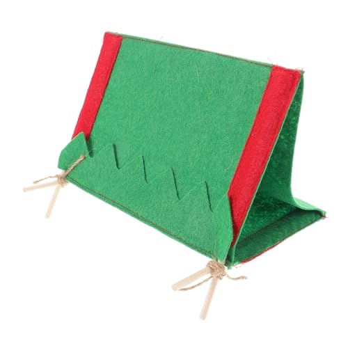 BCOATH Miniatur Campingzelt aus Filz für Puppenhaus Weihnachtsdeko Handgefertigt Robust Kompakt Vielseitig für Outdoor szenerien und Fotorequisiten Rot grün Puppenhaus Zubehör BCOATH Miniatur Campingzelt aus Filz für Puppenhaus Weihnachtsdeko Handgefertigt Robust Kompakt Vielseitig für Outdoor szenerien und Fotorequisiten Rot grün Puppenhaus Zubehör von BCOATH