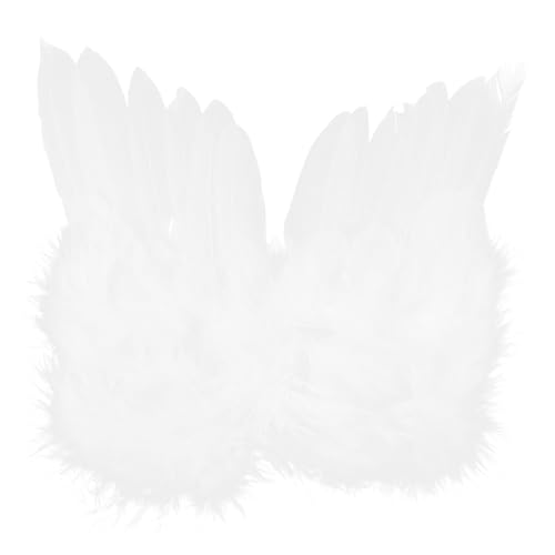 BCOATH Miniatur Engel Flügel Puppen Zubehör Kleine Weiße Engelsflügel für Puppenkleidung Einfache Anbringung als Fotorequisite für Babypuppen und Elfenflügel Dekoration BCOATH Miniatur Engel Flügel Puppen Zubehör Kleine Weiße Engelsflügel für Puppenkleidung Einfache Anbringung als Fotorequisite für Babypuppen und Elfenflügel Dekoration von BCOATH