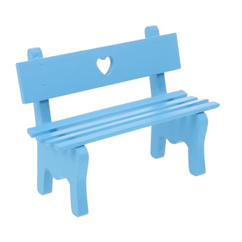 BCOATH Miniatur Holzbank Modell Stuhl Puppenhaus Dekoration Kleine Gartenmöbel für DIY Miniaturhäuser Schlafzimmer Wohnzimmer Zubehör BCOATH Miniatur Holzbank Modell Stuhl Puppenhaus Dekoration Kleine Gartenmöbel für DIY Miniaturhäuser Schlafzimmer Wohnzimmer Zubehör von BCOATH