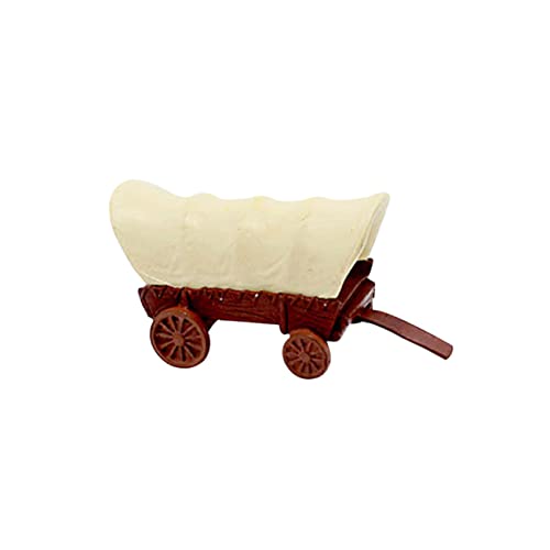 BCOATH Miniatur Kutsche Modell Kunststoff für Puppenhaus Dekoration Mini Wagen Spielzeug für Junge Mädchen und Kreative Wohnaccessoires Langlebig und Detailreich Gestaltet von BCOATH