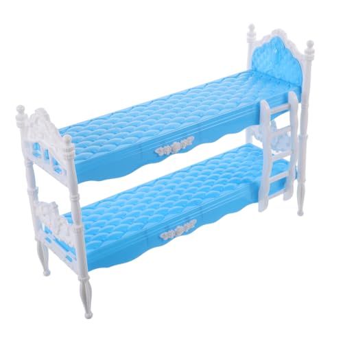BCOATH Miniatur Puppenhaus Etagenbett Prinzessinnen Puppenbett Zubehör für Kreatives Perfektes für Mädchen für Rollenspiele und Vorstellungskraft BCOATH Miniatur Puppenhaus Etagenbett Prinzessinnen Puppenbett Zubehör für Kreatives Perfektes für Mädchen für Rollenspiele und Vorstellungskraft von BCOATH
