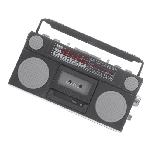 BCOATH Miniatur Radio Modell Retro für Puppenhaus Dekoration DIY Zubehör aus Hochwertigem für Miniaturlandschaften und Spielzeughäuser BCOATH Miniatur Radio Modell Retro für Puppenhaus Dekoration DIY Zubehör aus Hochwertigem für Miniaturlandschaften und Spielzeughäuser von BCOATH