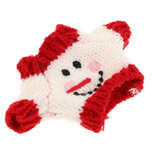 BCOATH Miniatur-puppenpullover aus Weichem Plüschstoff Niedliches DIY-kleidungszubehör Roter und Weißer Weihnachts-Pullover mit Lachendem Gesicht Geschenk für Festliche Puppendekoration BCOATH Miniatur-puppenpullover aus Weichem Plüschstoff Niedliches DIY-kleidungszubehör Roter und Weißer Weihnachts-Pullover mit Lachendem Gesicht Geschenk für Festliche Puppendekoration von BCOATH