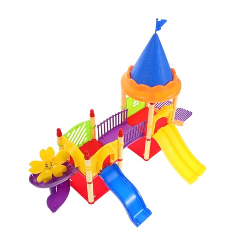 BCOATH Miniatur spielplatzmodell mit Kleinem Rutschenturm Detailreiches Puppenhaus Ornament für Kinderzimmer und Kindergarten Vielseitiges für Jungen und Mädchen Fördert Koordination und BCOATH Miniatur spielplatzmodell mit Kleinem Rutschenturm Detailreiches Puppenhaus Ornament für Kinderzimmer und Kindergarten Vielseitiges für Jungen und Mädchen Fördert Koordination und von BCOATH