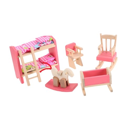 BCOATH Miniaturmöbel Puppenmöbel für Realistische Schlafzimmer Szenen Jungen Mädchen Zubehör BCOATH Miniaturmöbel Puppenmöbel für Realistische Schlafzimmer Szenen Jungen Mädchen Zubehör von BCOATH