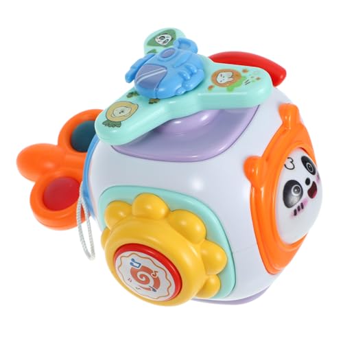 BCOATH Montessori Busy Cube für Kleinkinder Sensorischer Lernwürfel aus Sicherem Kunststoff Feinmotorisches Übungsspielzeug Kompakt und Tragbar für Vorschule und Eltern Junge Mädchen BCOATH Montessori Busy Cube für Kleinkinder Sensorischer Lernwürfel aus Sicherem Kunststoff Feinmotorisches Übungsspielzeug Kompakt und Tragbar für Vorschule und Eltern Junge Mädchen von BCOATH