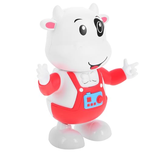 BCOATH Baby-musikalisches Kuhspielzeug Interaktives Tanzendes Kuh-licht-singspielzeug Pädagogisches Musikspielset Kleinkindspielzeug von BCOATH
