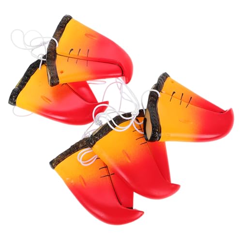 BCOATH 5pcs Realistische Papagei Nase Requisiten Sicher Wiederverwendbare Tier Nase Für Party Cosplay von BCOATH