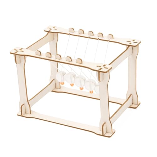 BCOATH Newton S Cradle DIY Experimentierkasten für Physik Lernspielzeug Tischdekoration Kreatives Wissenschaftsmodell Analyse und Beobachtung von BCOATH
