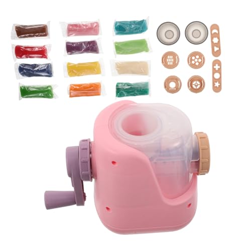 BCOATH Nudelmaschine Soft Clay Nudel Extruder DIY Bastelset Kreatives Lebensmittel Modellieren Lernspielzeug für Jungen Mädchen Kindergarten von BCOATH