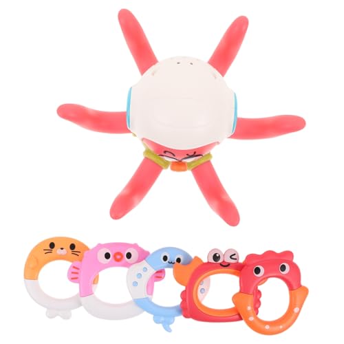 BCOATH Octopus Ringwurfspiel Schwimmendes Badespielzeug Für Pool Badewanne Outdoor Aktivitäten Multiumgebungs von BCOATH