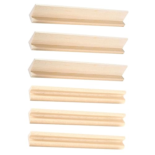 BCOATH Organizer Bastelarbeiten Selbermachen aus Zubehör Holzständer Buchstaben Domino Dominoständer für Basen Ersatzständer Tabletts Fliesenhalter Spielständer zum von BCOATH