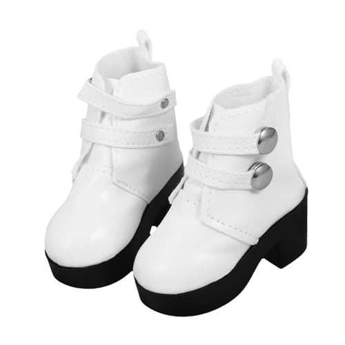 BCOATH PU Puppenstiefel für Babypuppen Modische Doll Boots Strapazierfähige Puppenschuhe aus PU Passgenaues Zubehör für Puppenkleidung und Kreatives Dress up BCOATH PU Puppenstiefel für Babypuppen Modische Doll Boots Strapazierfähige Puppenschuhe aus PU Passgenaues Zubehör für Puppenkleidung und Kreatives Dress up von BCOATH