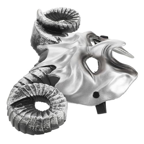 BCOATH Halloween-maske Maskenmaske Karneval Cosplay-zubehör Kunststoff Bequemes Gummiband Ideal Für Festivals von BCOATH