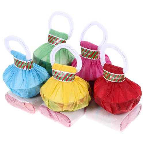 BCOATH 10pcs Hand Werfen Streamer Party Papier Streamer Bunte Konfetti Hochzeit Dekorationen von BCOATH