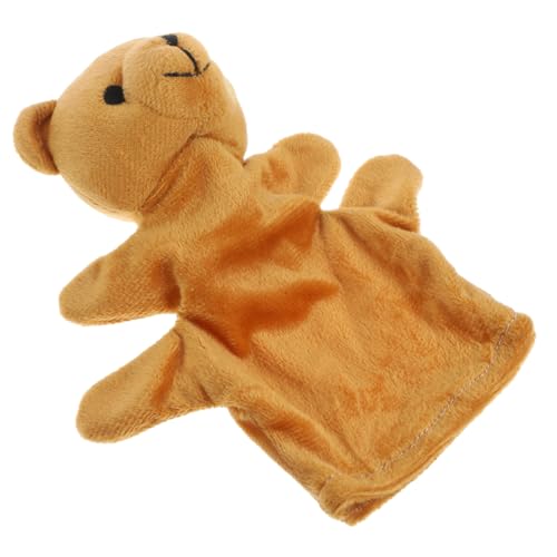 BCOATH Plüsch Bär Handpuppe für Interaktives Storytelling mit Beweglichen und Ausdrucksstarkem Gesicht für Frühkindliche Entwicklung und Kreatives Rollenspiel BCOATH Plüsch Bär Handpuppe für Interaktives Storytelling mit Beweglichen und Ausdrucksstarkem Gesicht für Frühkindliche Entwicklung und Kreatives Rollenspiel von BCOATH
