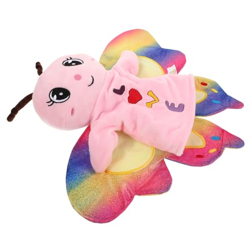 BCOATH Plüsch Tier Handpuppe Für Interaktive Geschichtenerzählen Handpuppe Kreatives Rollenspiel Eltern Junge Mädchen Aktivitäten Geburtstagsgeschenk Cartoon Design Schmetterling von BCOATH