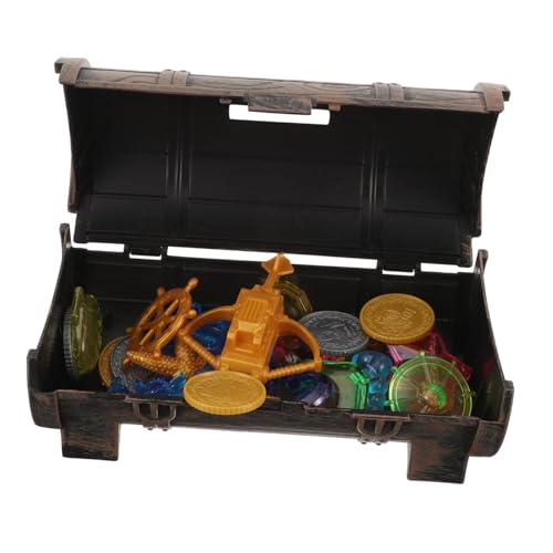 BCOATH Poolspielzeug Schatztruhe mit farbigen Acryl Edelsteinen für Unterwasser Tauchspiele und Partydekoration BCOATH Poolspielzeug Schatztruhe mit farbigen Acryl Edelsteinen für Unterwasser Tauchspiele und Partydekoration von BCOATH