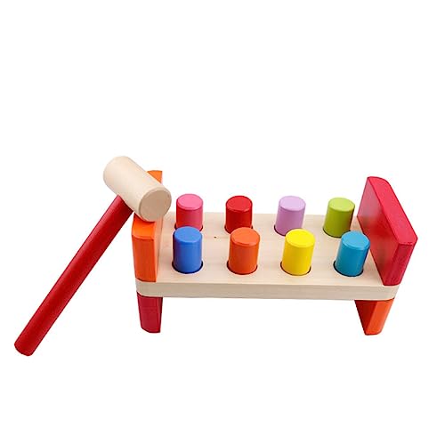 BCOATH Holzspielzeug Für Kleinkinder Bildungs Mit Hämmerchen Und Pounding Bench Frühe Lernspielzeuge Für Motorische Fähigkeiten Und Hand Augen Koordination Fördern Ideales BCOATH Holzspielzeug Für Kleinkinder Bildungs Mit Hämmerchen Und Pounding Bench Frühe Lernspielzeuge Für Motorische Fähigkeiten Und Hand Augen Koordination Fördern Ideales von BCOATH