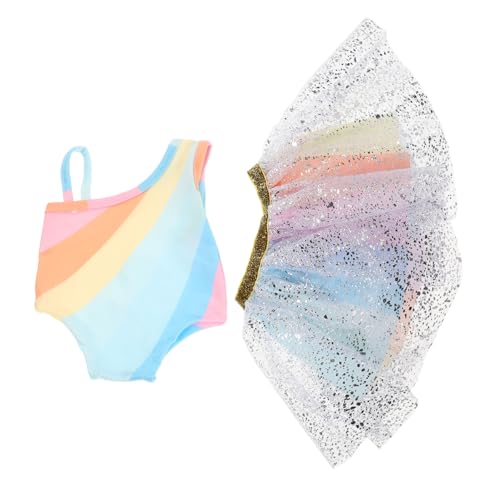 BCOATH Puppen Tüllrock Regenbogenfarben Weicher Strapazierfähiger Puppenrock Für Mädchenpuppen Für Party Verkleidung Und Alltagsmode BCOATH Puppen Tüllrock Regenbogenfarben Weicher Strapazierfähiger Puppenrock Für Mädchenpuppen Für Party Verkleidung Und Alltagsmode von BCOATH