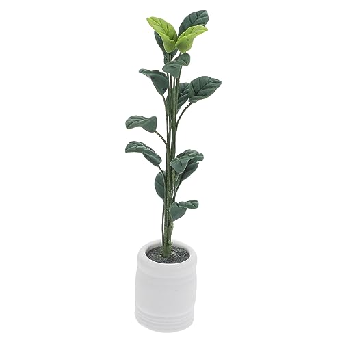 BCOATH Puppenhaus, Topfpflanzen, Miniaturpflanzen, Kleines Bonsai-Modell, Künstliches Mini-blumentopf-Bonsai-Modell BCOATH Puppenhaus, Topfpflanzen, Miniaturpflanzen, Kleines Bonsai-Modell, Künstliches Mini-blumentopf-Bonsai-Modell von BCOATH