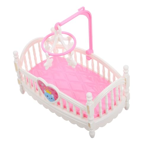 BCOATH Puppenhaus Möbel Set Niedliches Bett für Kinderzimmer für Rollenspiele und DIY Puppenhaus Dekoration Ergonomisches Design aus Sicheren Materialien BCOATH Puppenhaus Möbel Set Niedliches Bett für Kinderzimmer für Rollenspiele und DIY Puppenhaus Dekoration Ergonomisches Design aus Sicheren Materialien von BCOATH