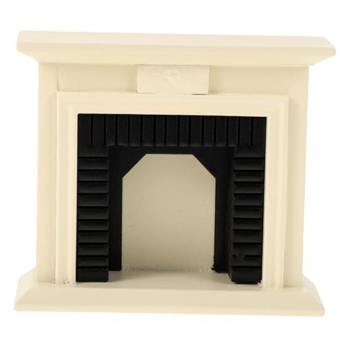 BCOATH Mini-hauszubehör Maßstab 1:12 Holz-puppenhaus Kamin Gemütliches Amerikanisches Design Für Puppenhaus-Sets BCOATH Mini-hauszubehör Maßstab 1:12 Holz-puppenhaus Kamin Gemütliches Amerikanisches Design Für Puppenhaus-Sets von BCOATH