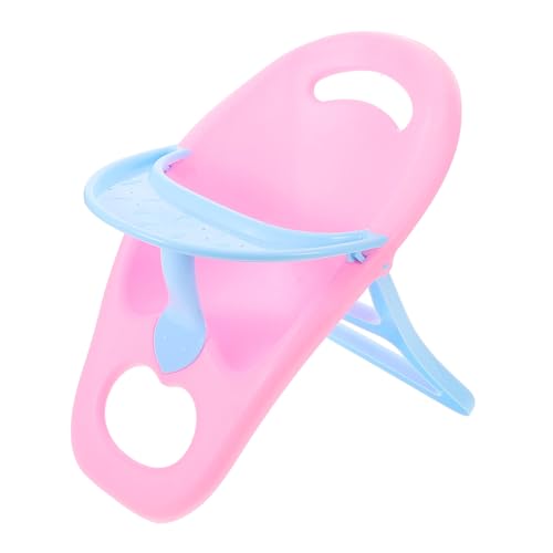 BCOATH Puppenhochstuhl für Puppen Bewegliches Puppenspielzeug für Puppenhäuser Kindersichere Fütterungsoption Süßes Design Robust und Langlebig für Kreative Spielmomente BCOATH Puppenhochstuhl für Puppen Bewegliches Puppenspielzeug für Puppenhäuser Kindersichere Fütterungsoption Süßes Design Robust und Langlebig für Kreative Spielmomente von BCOATH
