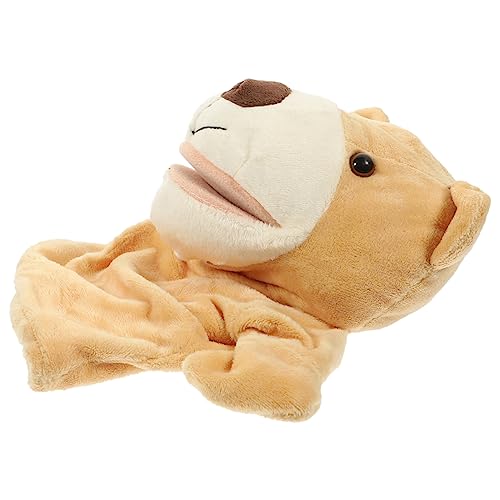 BCOATH Realistische Handpuppe Bär mit Beweglichem Mund Pädagogisches Tier Handspielzeug für Geschichtenerzählen Motorische Leichtes Plüschspielzeug für Interaktives Spiel und Eltern BCOATH Realistische Handpuppe Bär mit Beweglichem Mund Pädagogisches Tier Handspielzeug für Geschichtenerzählen Motorische Leichtes Plüschspielzeug für Interaktives Spiel und Eltern von BCOATH