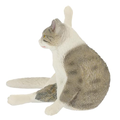 BCOATH Realistische Katzenfigur aus Kleine Niedliche Katzenstatue Detailreiches Katzenmodell für Wohnzimmer Büro Partydekoration Robustes Sammlerornament für Katzenliebhaber BCOATH Realistische Katzenfigur aus Kleine Niedliche Katzenstatue Detailreiches Katzenmodell für Wohnzimmer Büro Partydekoration Robustes Sammlerornament für Katzenliebhaber von BCOATH