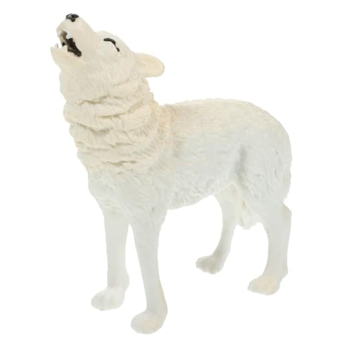 BCOATH Realistische Wolf Figurine Simulation Tiermodell Wildlife Ornament Deko Figur Geschenk für Kinderzimmer und Wohnraum Dekoration BCOATH Realistische Wolf Figurine Simulation Tiermodell Wildlife Ornament Deko Figur Geschenk für Kinderzimmer und Wohnraum Dekoration von BCOATH