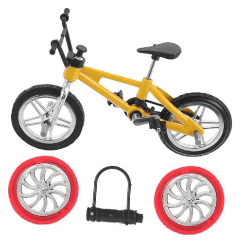 BCOATH Realistisches Mini Finger Bike Modell aus Legierung Mountainbike für Detailreiche Sammler deko für Mountainbike Szenen und Schreibtischdekoration BCOATH Realistisches Mini Finger Bike Modell aus Legierung Mountainbike für Detailreiche Sammler deko für Mountainbike Szenen und Schreibtischdekoration von BCOATH