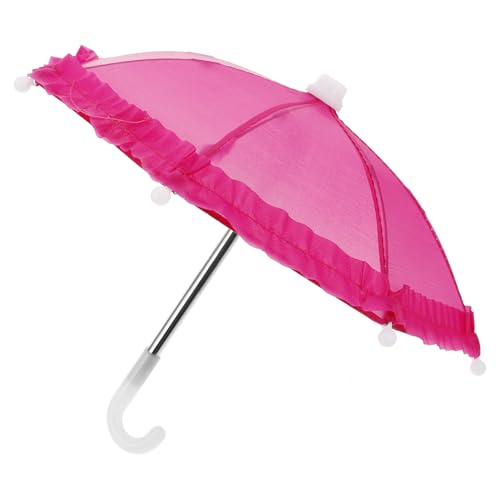 BCOATH Regenschirm für Puppen Miniatur Regenschirm für Puppen Stylisches Puppenzubehör und Foto Requisiten Fördert Kreativität und Fantasie von BCOATH