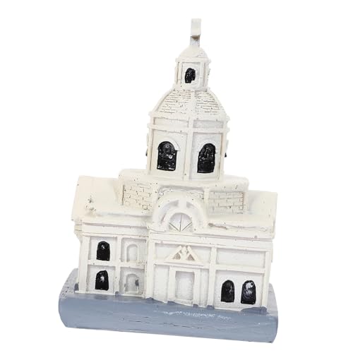 BCOATH Resin Kirchenmodell Ornament Sandtisch Dekoration Kreatives Requisit Feines Kunsthandwerk Vielseitige Heimdekoration Für Desktop Spiele Und Wohnraum BCOATH Resin Kirchenmodell Ornament Sandtisch Dekoration Kreatives Requisit Feines Kunsthandwerk Vielseitige Heimdekoration Für Desktop Spiele Und Wohnraum von BCOATH